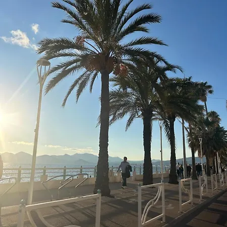 公寓 Cosy A 3 Min De La Avec Parking Prive 戛纳